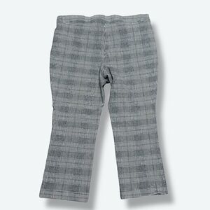 NYDJ Womens Pants 18W Pull On Lift Tuck Technology Stretch Houndstooth Check